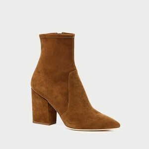 Loeffler Randall Isla Suede Ankle Bootie